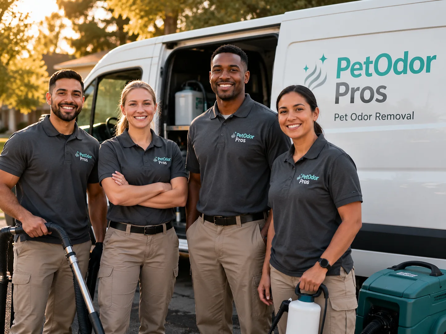 Pet Odor Removal team serving Bridgeport, OH